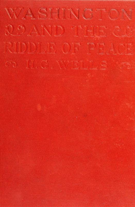 Washington and the Riddle of Peace cover