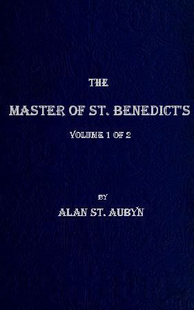 The master of St. Benedict's, Vol. 1 (of 2) cover