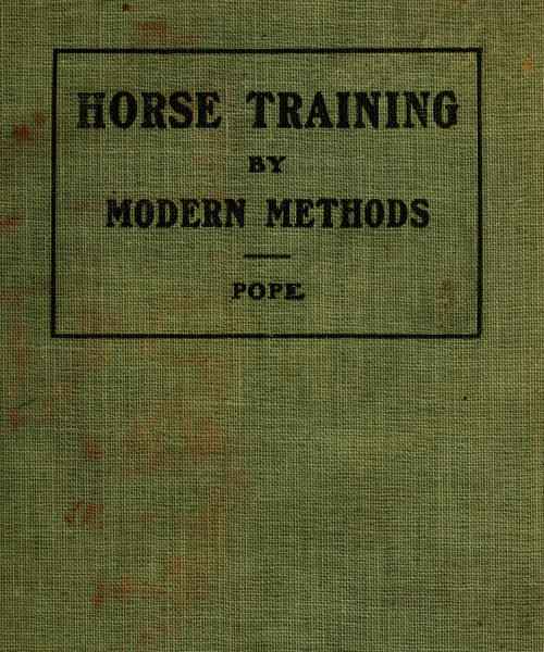 Horse Training by Modern Methods cover