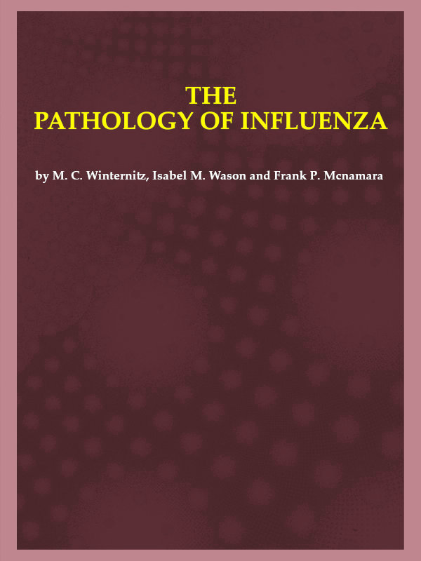 The pathology of influenza cover