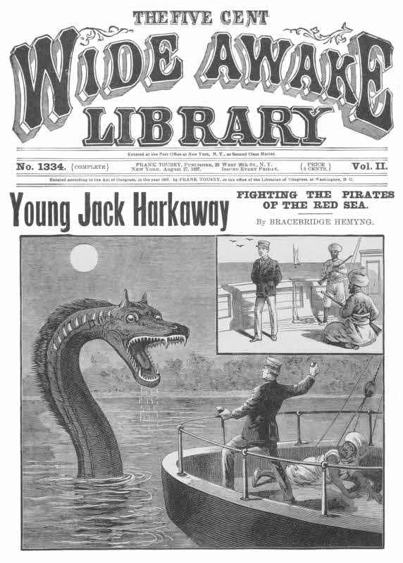 Young Jack Harkaway Fighting the Pirates of the Red Sea cover