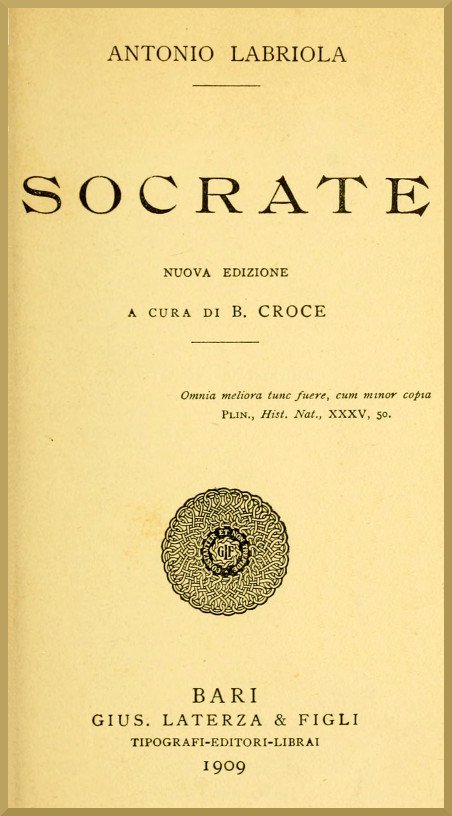 Socrate cover