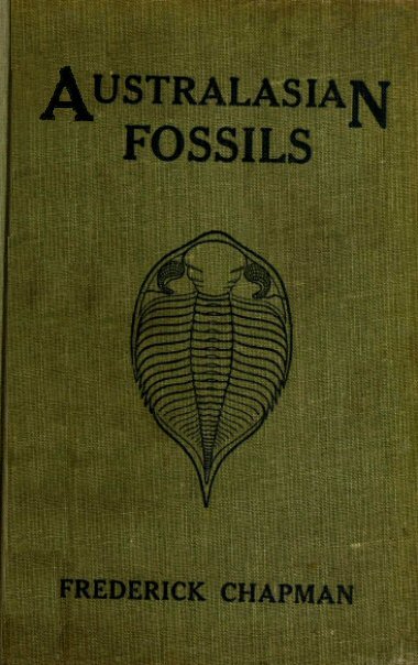 Australasian Fossils: A Students' Manual of Palaeontology cover