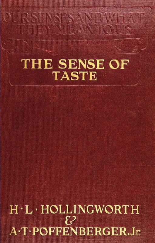 The Sense of Taste cover