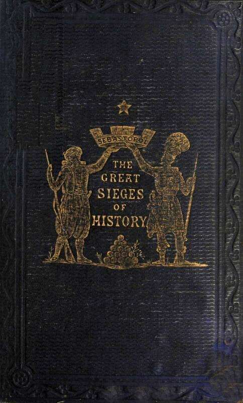 The Great Sieges of History cover
