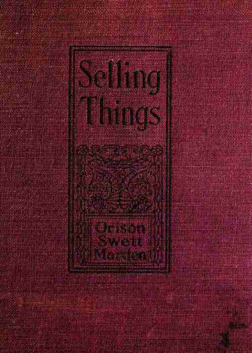Selling Things cover