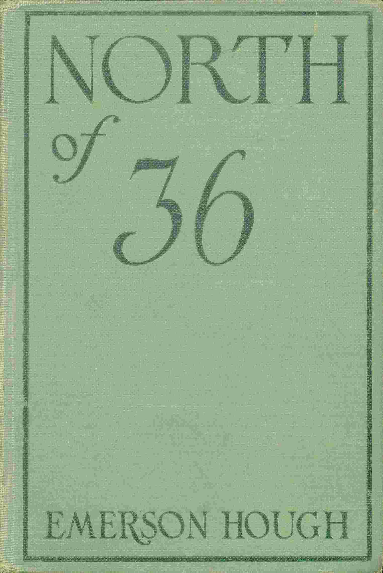 North of 36 cover