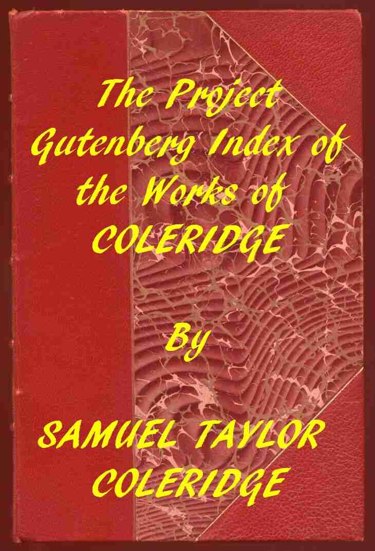 Index of the Project Gutenberg Works of Samuel Taylor Coleridge cover