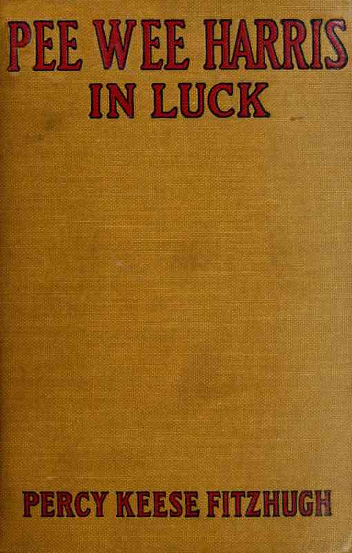 Pee-wee Harris in Luck cover
