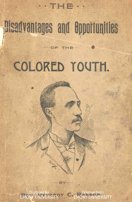 The Disadvantages and Opportunities of the Colored Youth cover