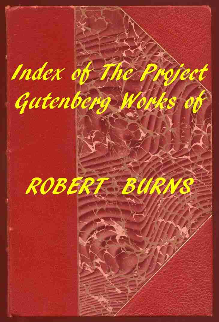 Index of the Project Gutenberg Works of Robert Burns cover