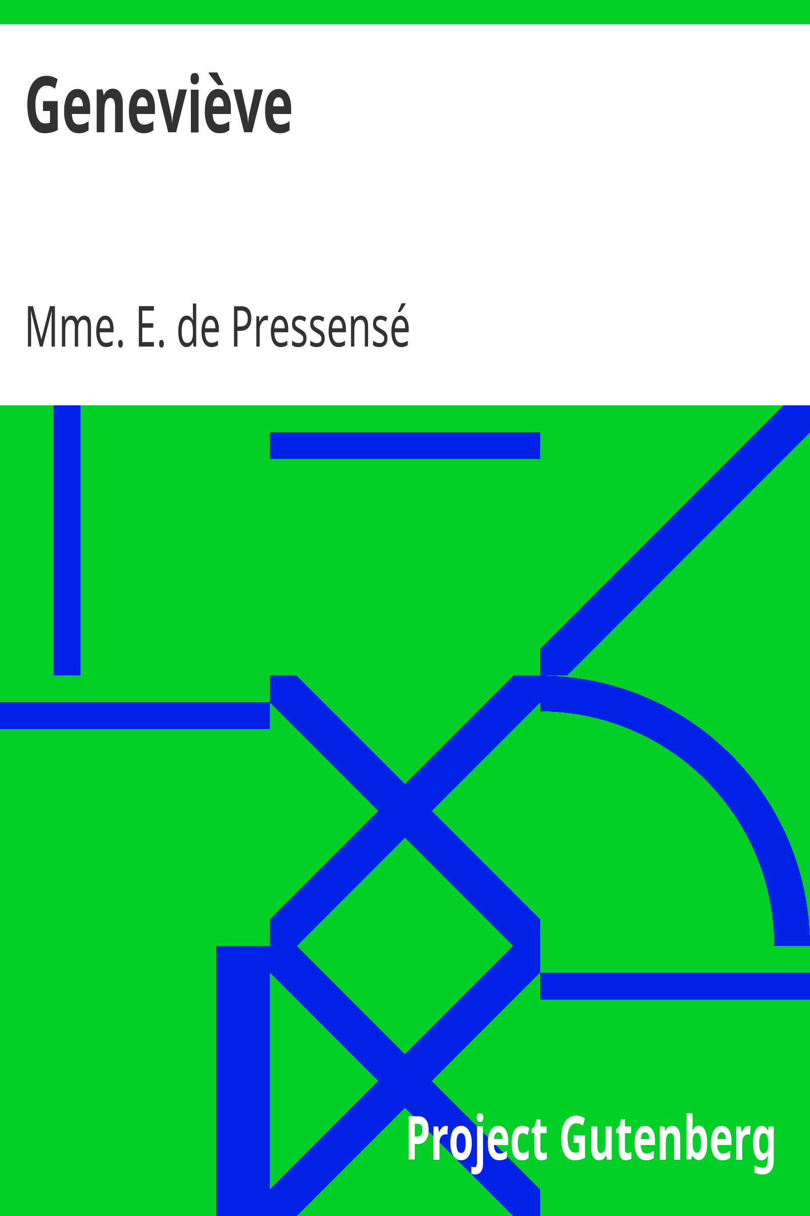 Geneviève cover