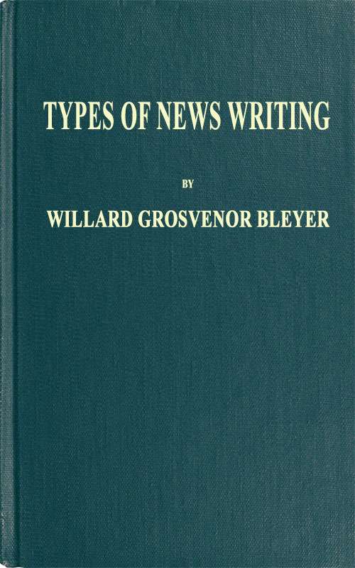 Types of News Writing cover