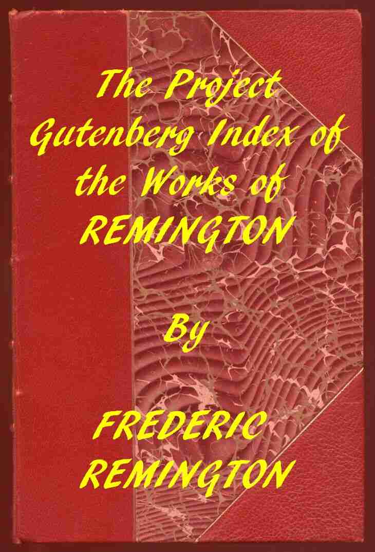 Index of the Project Gutenberg Works of Frederic Remington cover