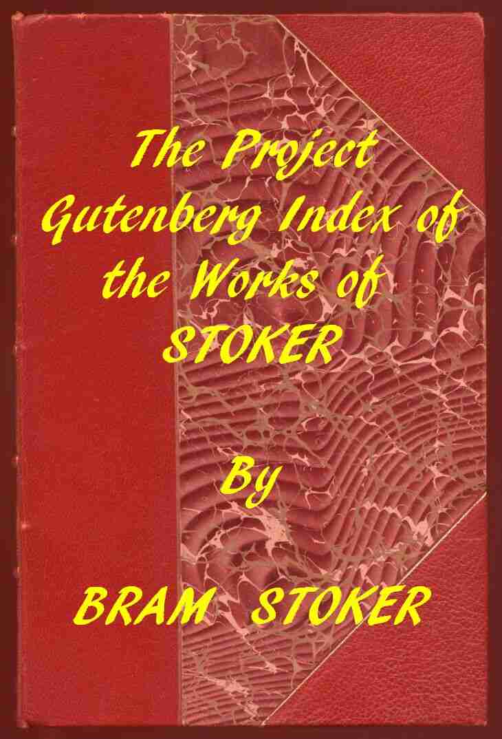 Index of the Project Gutenberg Works of Bram Stoker cover