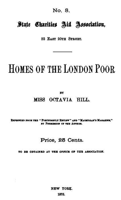 Homes of the London Poor cover