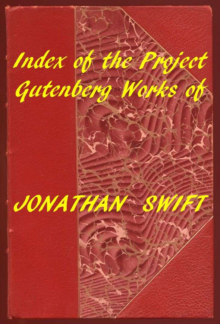 Index of the Project Gutenberg Works of Jonathan Swift cover