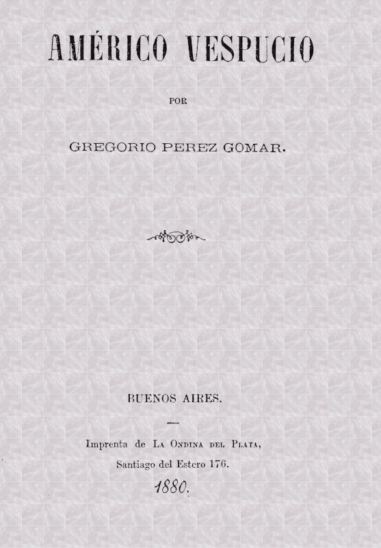 Américo Vespucio cover