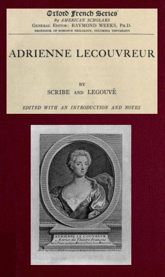 Adrienne Lecouvreur cover