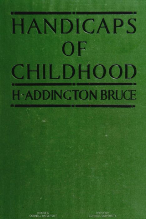 Handicaps of Childhood cover