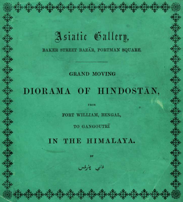 Grand moving diorama of Hindostan cover