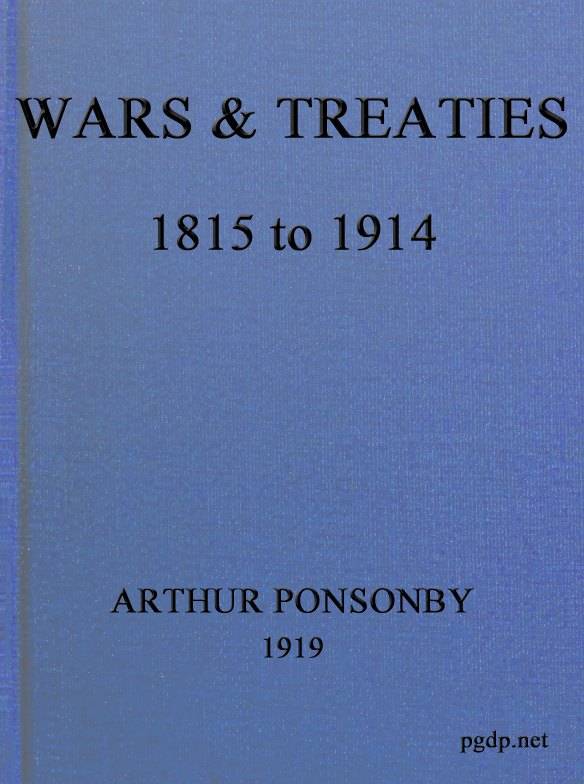 Wars & Treaties, 1815 to 1914 cover