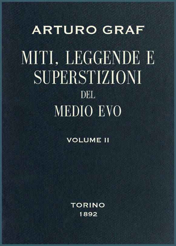 Miti, leggende e superstizioni del Medio Evo, vol. II cover