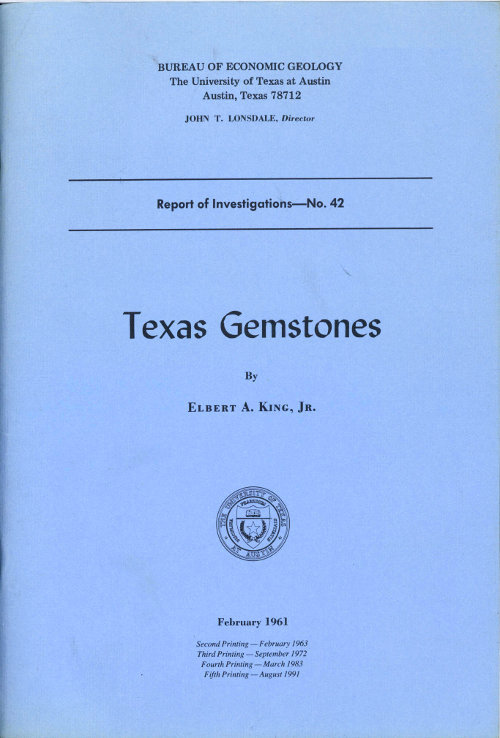 Texas Gemstones cover