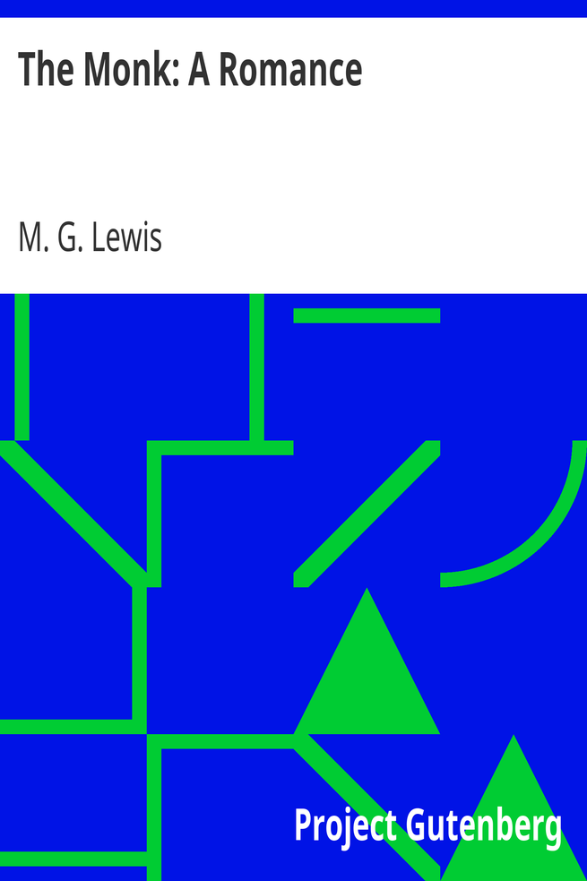 The Monk: A Romance cover