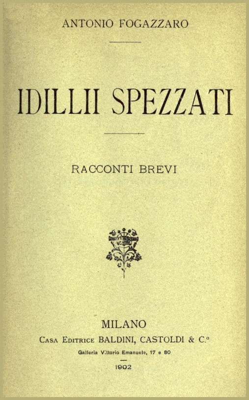 Idillii spezzati cover
