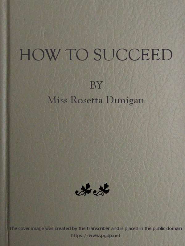 How to Succeed cover