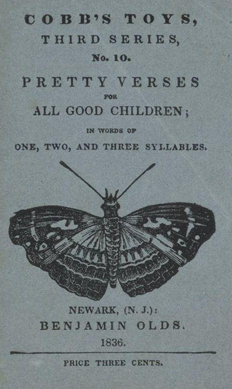 Pretty Verses for All Good Children: In Words of One, Two, and Three Syllables cover