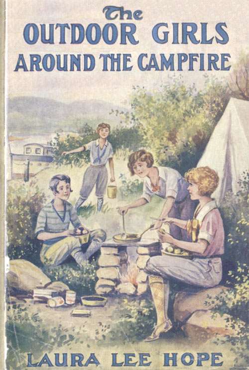 The Outdoor Girls Around the Campfire; or, The Old Maid of the Mountains cover