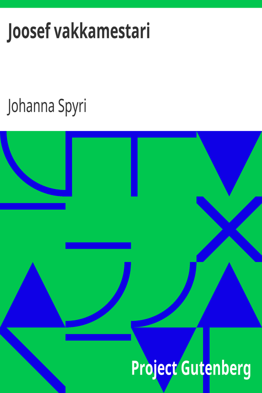 Joosef vakkamestari cover