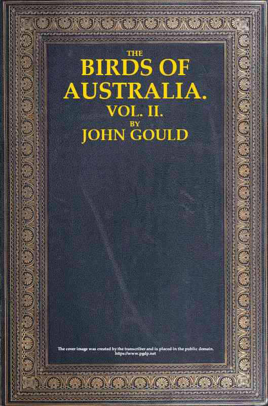 The Birds of Australia, Vol. 2 of 7 cover