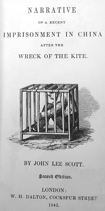 Narrative of a Recent Imprisonment in China after the Wreck of the Kite cover