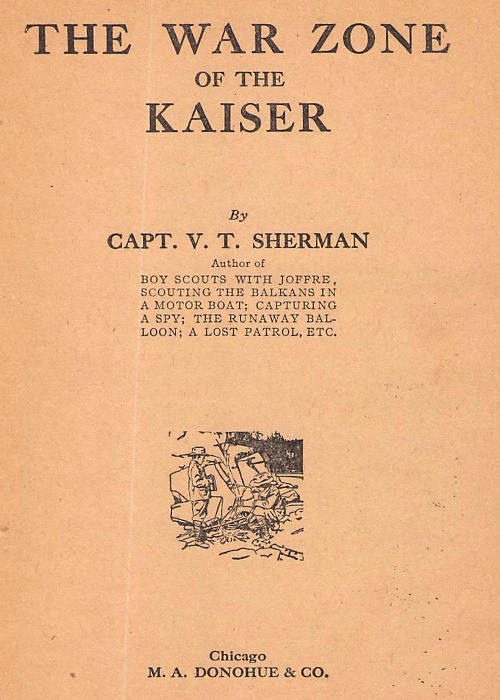 Boy Scouts in the North Sea; Or, the Mystery of "U-13" cover