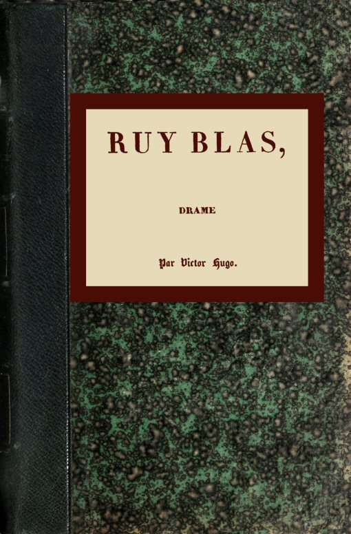 Ruy Blas: Drame cover
