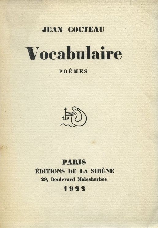 Vocabulaire, Poèmes cover