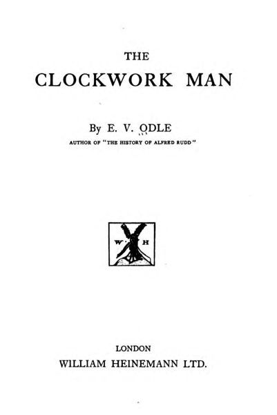 The Clockwork Man cover