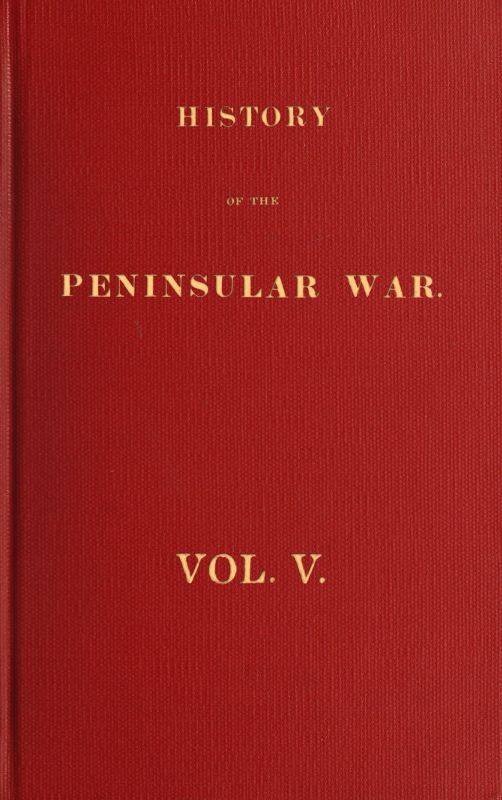 History of the Peninsular War, Volume 5 (of 6) cover