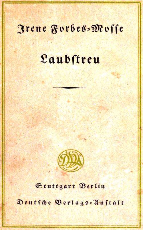 Laubstreu cover