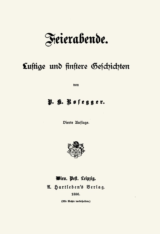 Feierabende: Lustige und finstere Geschichten cover