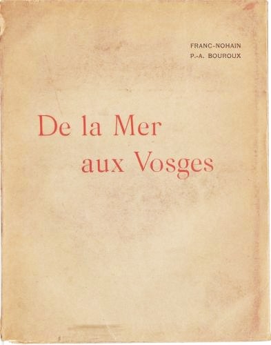 De la mer aux Vosges cover