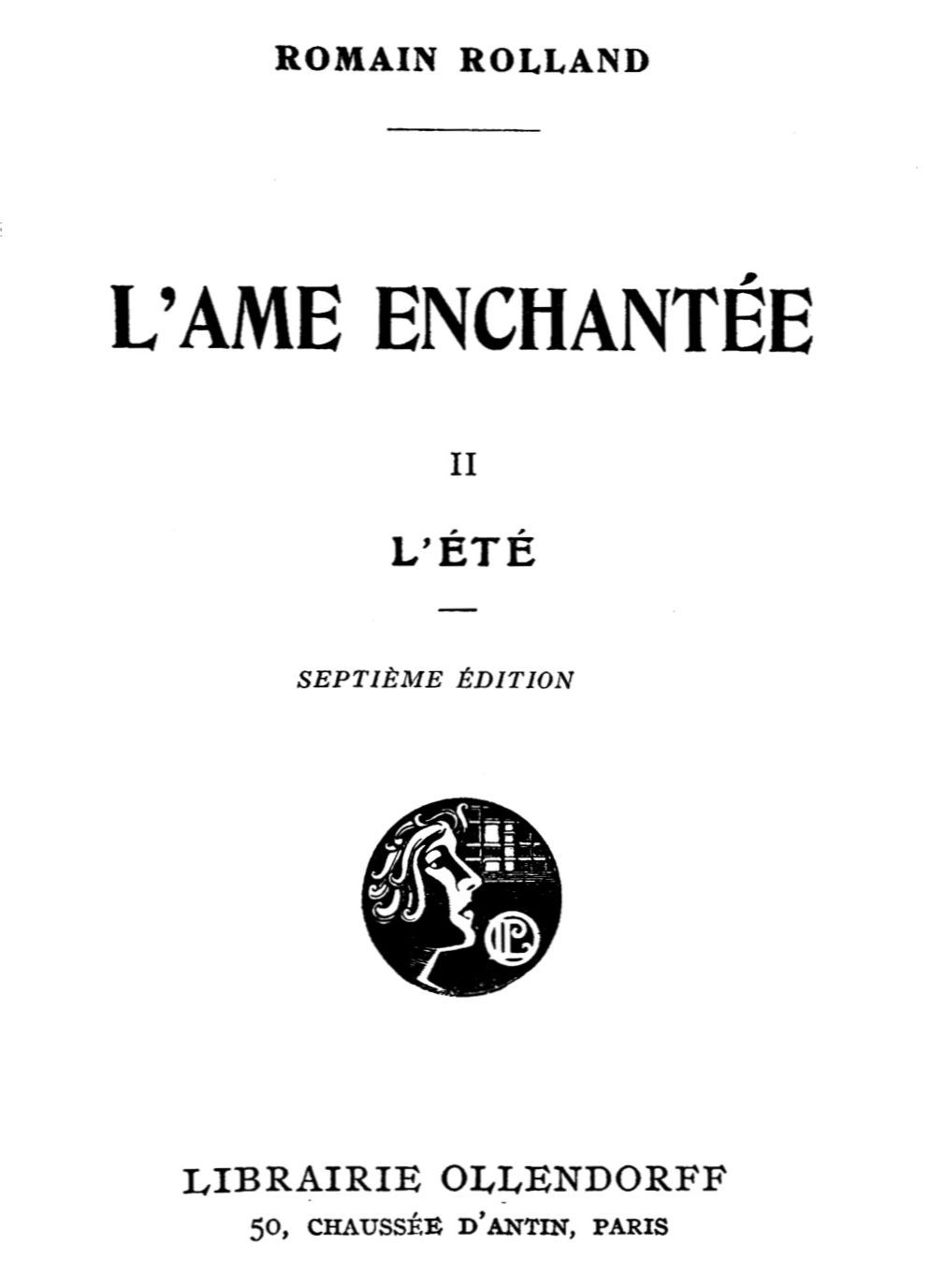 L'âme enchantée II: L'été cover