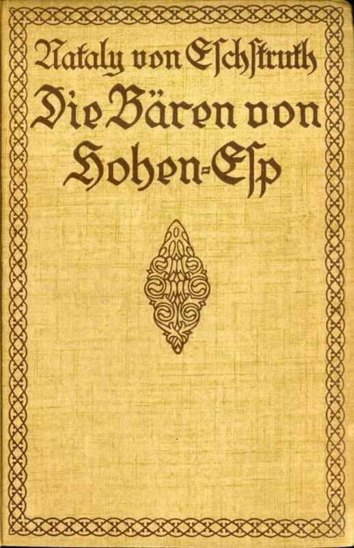 Die Bären von Hohen-Esp: Roman cover