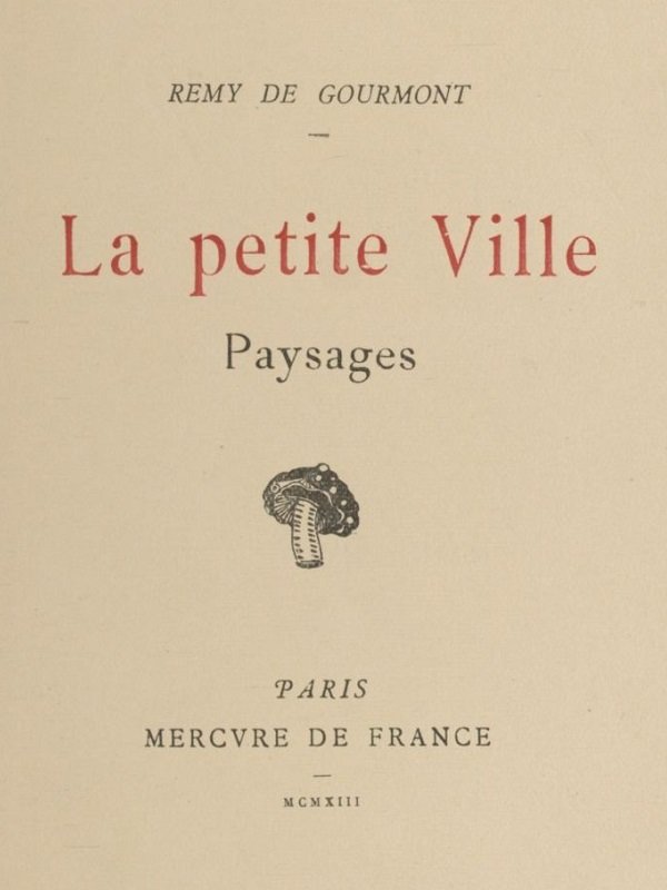 La petite Ville; Paysages cover