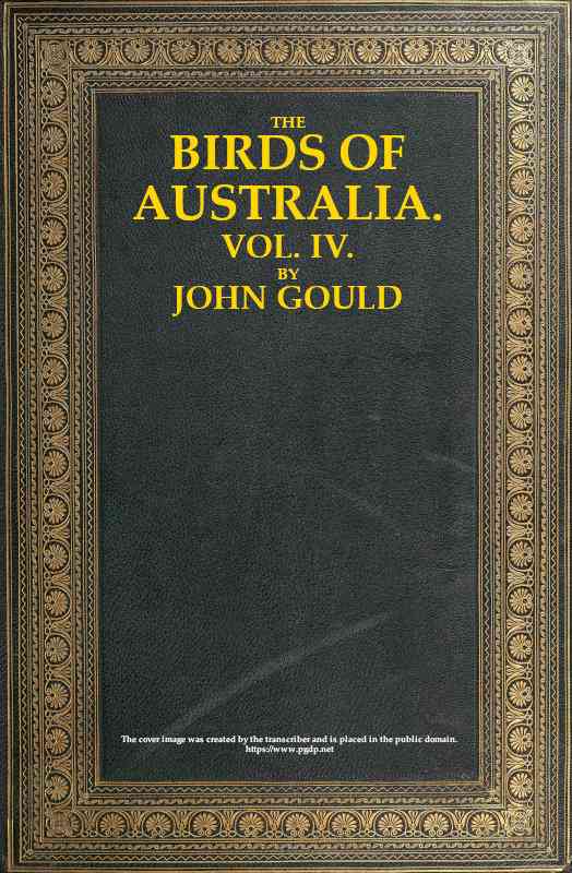 The Birds of Australia, Vol. 4 of 7 cover