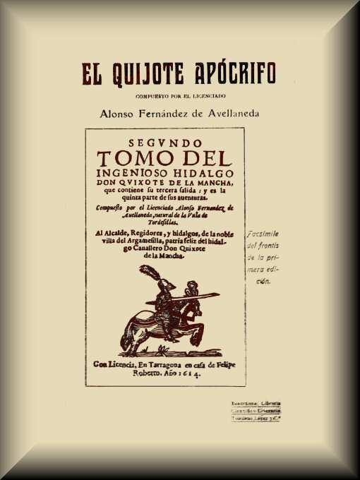 El Quijote apócrifo cover