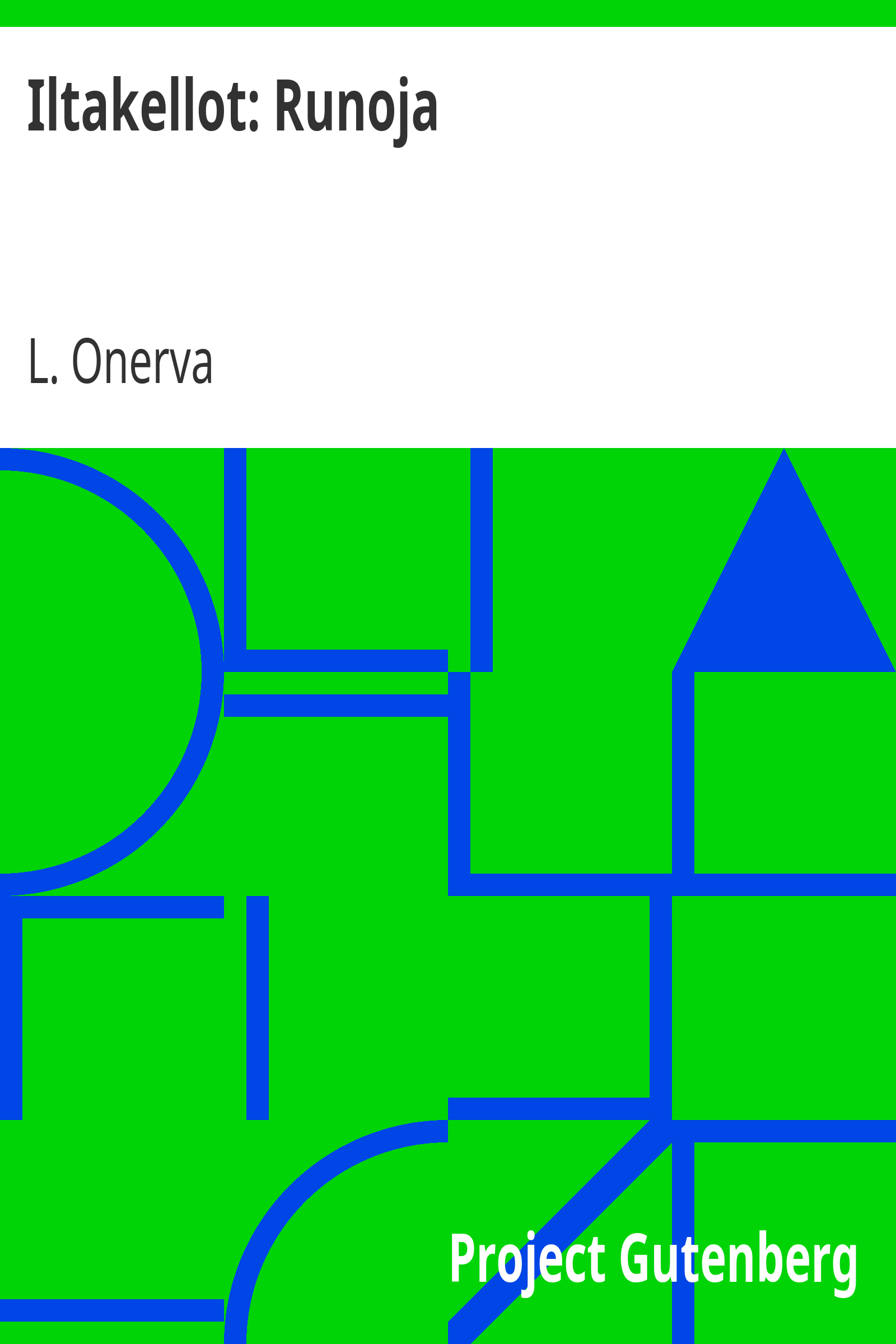 Iltakellot: Runoja cover